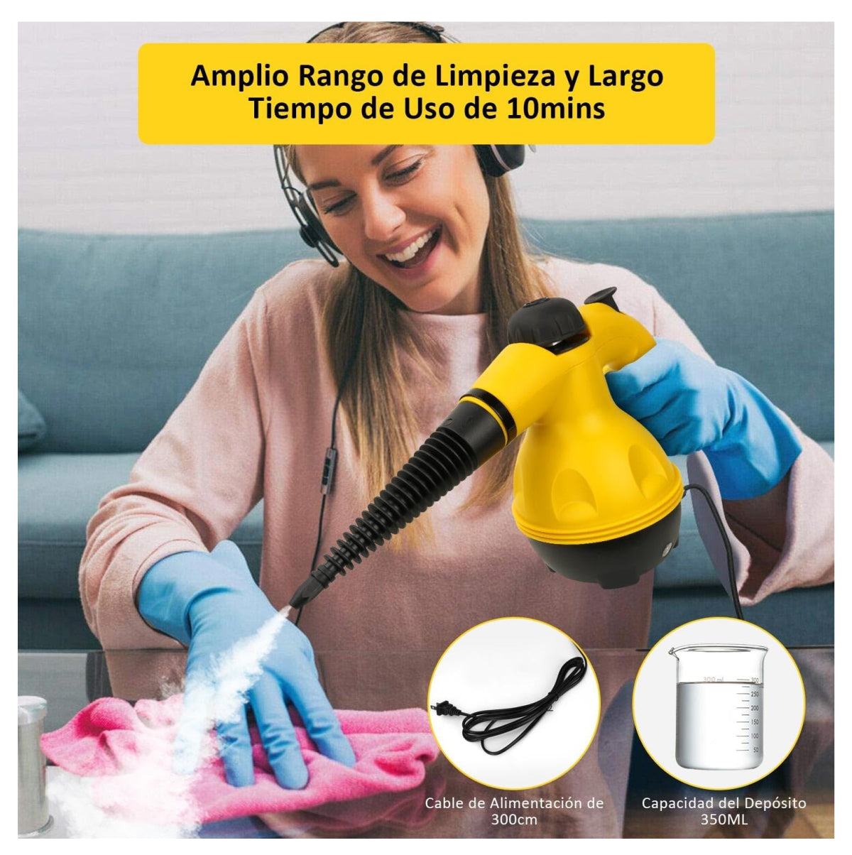 Limpiador a Vapor Multiusos